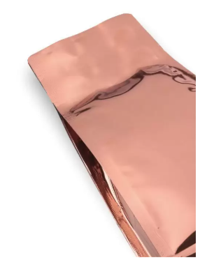 Bronze Metalized Flat Bottom Packaging
