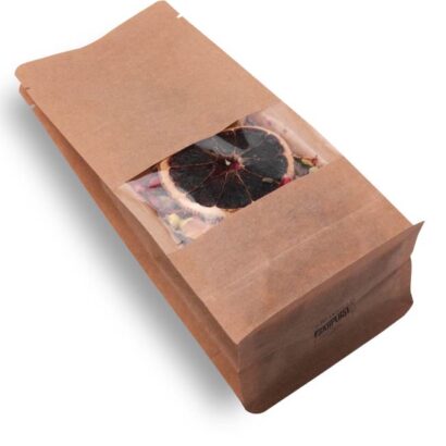 Windowed Kraft Doypack