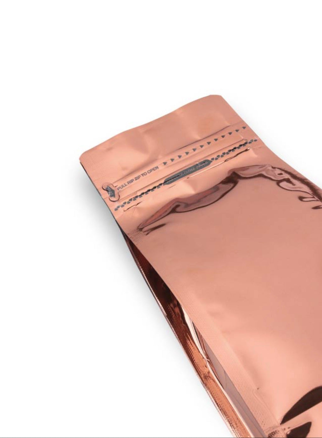Bronze Flat Bottom With Zip