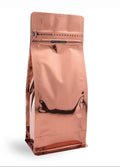 Bronze Flat Bottom With Zip