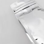 Grey Metalized Flat Bottom Packaging
