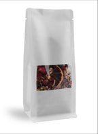 Kraft Metallized Flat Bottom Pouch With Zip