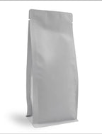 Matte White Flat Base Without Zip Closure