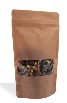 Windowed Kraft Doypack