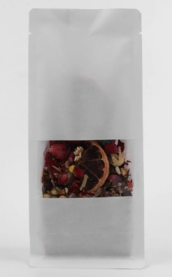 Kraft Metalized Flat Bottom Packaging