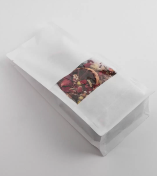 Kraft Metalized Flat Bottom Packaging