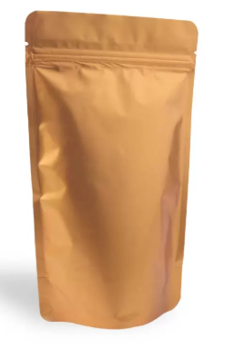 Matte Gold Aluminum Doypack