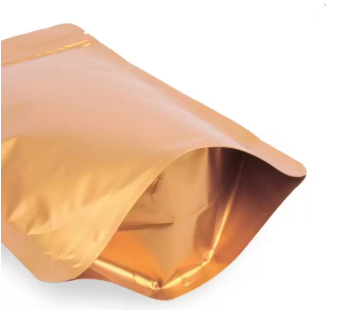 Matte Gold Aluminum Doypack
