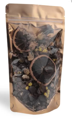 Transparent Gold Metalized Doypack