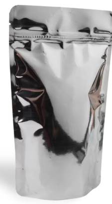 Transparent Gold Metalized Doypack