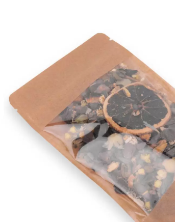 Windowed Eska Kraft Doypack