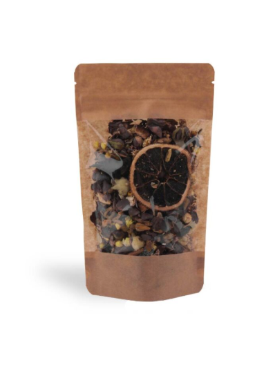 Kraft Doypack With Large Window