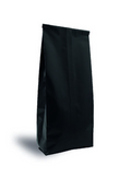 Matte Black Gusseted Bag