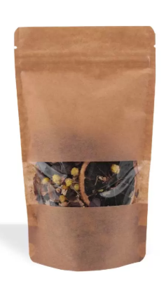 Windowed Kraft Doypack