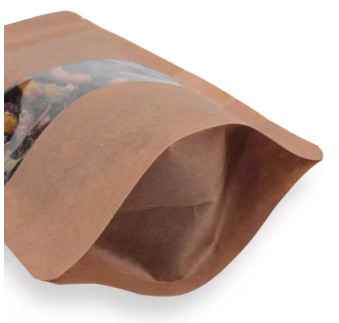 Windowed Kraft Doypack
