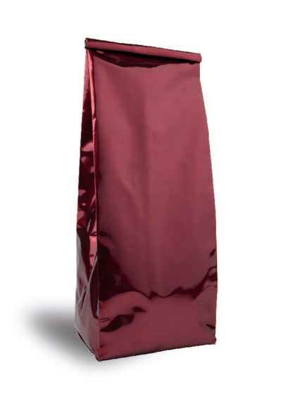OTTO&ONE bordeaux gusseted pouch – standing angled view