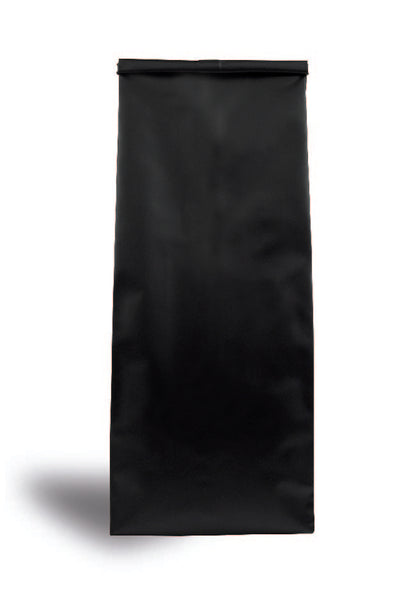 OTTO&ONE matte black gusseted pouch – front view