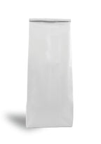 Matte White Gusseted Bag