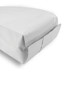 Matte White Gusseted Bag